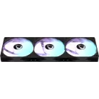 Система водяного охлаждения Formula Ice Jet Glow 360 ARGB Soc-AM5/AM4/1200/2066/1700/1851 черный 4-pin 1-27dB Al+Cu 300W 2020gr Ret (ICE JET GLOW 360 BK)