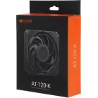 Вентилятор для корпуса ID-Cooling AT-120-K 120х120x25 черный 4-pin 36.5дБ Ret