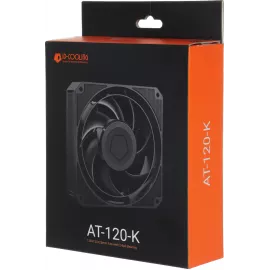 Вентилятор для корпуса ID-Cooling AT-120-K 120х120x25 черный 4-pin 36.5дБ Ret