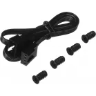 Вентилятор для корпуса Deepcool FD12 V2 120х120x25 черный 4-pin 35.6дБ (R-FD12V2-BKNPN1-G) Ret