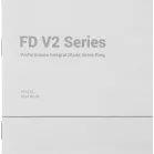 Вентилятор для корпуса Deepcool FD12 V2 120х120x25 черный 4-pin 35.6дБ (R-FD12V2-BKNPN1-G) Ret