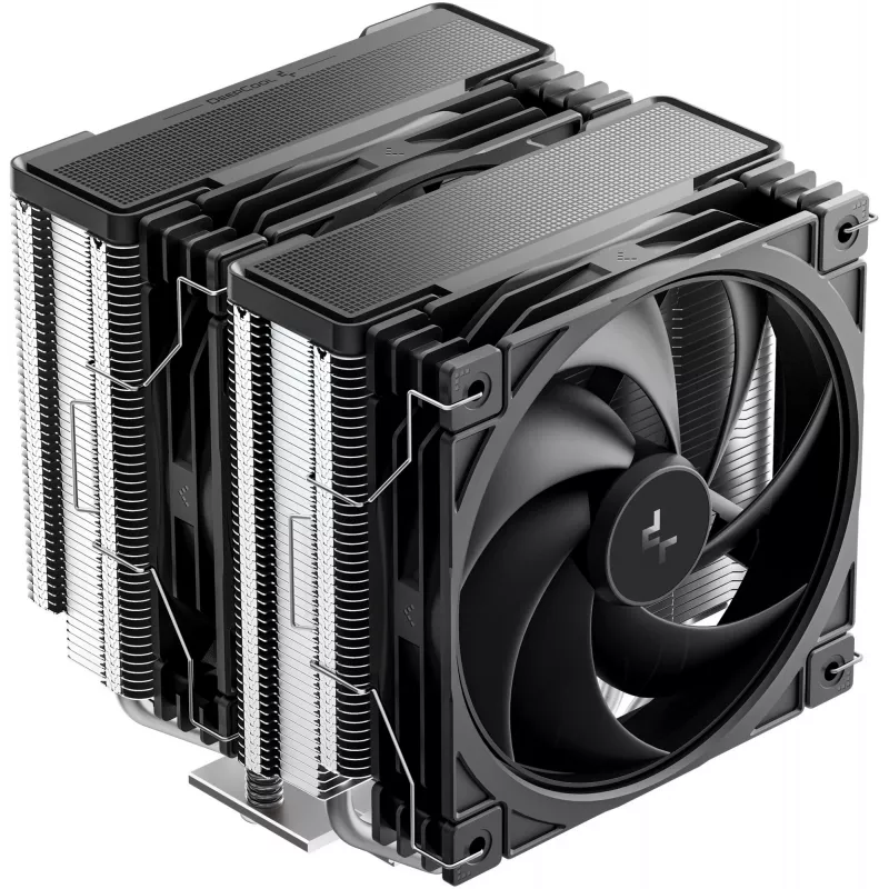 Устройство охлаждения(кулер) Deepcool AG620 G2 Soc-AM5/AM4/1200/1700/1851 серебристый/черный 4-pin 23.08-29.22dB Al+Cu 260W 1036gr Ret (R-AG620-BKNPMG2-G)