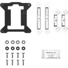 Устройство охлаждения(кулер) Deepcool AG620 G2 Soc-AM5/AM4/1200/1700/1851 серебристый/черный 4-pin 23.08-29.22dB Al+Cu 260W 1036gr Ret (R-AG620-BKNPMG2-G)