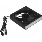Вентилятор для корпуса PcCooler FG120 ARGB 120х120x25 черный 4-pin 28.4дБ (FG120 ARGB BK) Ret