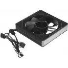 Вентилятор для корпуса PcCooler FG120R Reverse ARGB 120х120x25 черный 4-pin 28.4дБ (FG120R ARGB BK) Ret