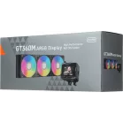 Система водяного охлаждения PcCooler GT360M Display ARGB Soc-AM5/AM4/1200/1700/1851 черный 4-pin 15-33.7dB Al LCD 310W Ret (GT360M-BKAWXX-GL)
