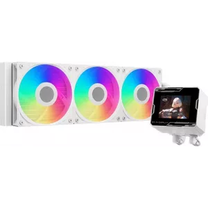  PcCooler GT360M Display ARGB SocAM5AM4120017001851 4pin 15337dB Al LCD 310W Ret GT360MWHAWXXGL