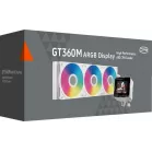 Система водяного охлаждения PcCooler GT360M Display ARGB Soc-AM5/AM4/1200/1700/1851 белый 4-pin 15-33.7dB Al LCD 310W Ret (GT360M-WHAWXX-GL)