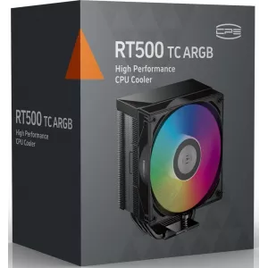  PcCooler RT500 TC ARGB SocAM5AM4120017001851 4pin 349dB AlCu 245W Ret RT500TCBKAWYXGL