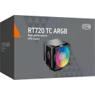 Устройство охлаждения(кулер) PcCooler RT720 TC ARGB Soc-AM5/AM4/1151/1200/2066/1700 черный 4-pin 34.9dB Al+Cu Ret (RT720TC-BKAWYX-GL)