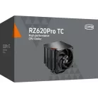 Устройство охлаждения(кулер) PcCooler RZ620Pro TC нет подсветки Soc-AM5/AM4/1151/1200/2066/1700 черный 4-pin 28-32dB Al+Cu 265W Ret (RZ620PROTC-BKNWYX-GL)