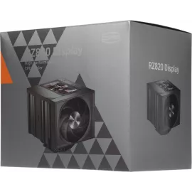 Устройство охлаждения(кулер) PcCooler RZ820 Display BK нет подсветки Soc-AM5/AM4/1200/1700/1851 черный 4-pin 15-27.1dB Al+Cu LCD 300W 1860gr Ret (RZ820-BKNWNY-GL)
