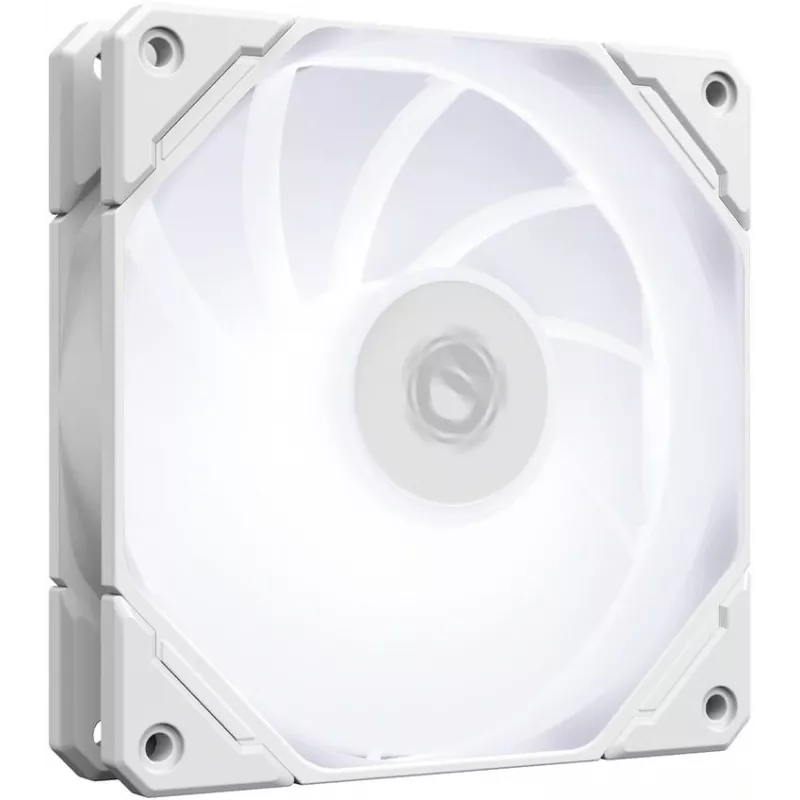 Вентилятор для корпуса ID-Cooling TF-12025-Pro SW LED 120х120x25 белый 4-pin 28.9дБ Ret