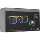 Система водяного охлаждения Thermaltake MAGCurve 360 Ultra ARGB Soc-AM5/AM4/1200/1700/1851 черный 4-pin 32.8-35.1dB Al LCD Ret (CL-W453- PL12SW-A)