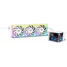 Система водяного охлаждения Thermaltake MAGCurve 360 Ultra Snow ARGB Soc-AM5/AM4/1200/1700/1851 белый 4-pin 32.8-35.1dB Al LCD Ret (CL-W454- PL12SW-A)