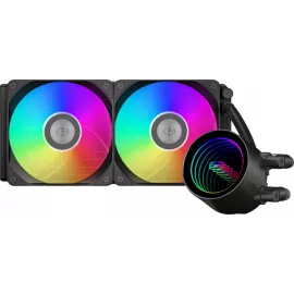 Система водяного охлаждения PcCooler DA240 V2 ARGB Soc-AM5/AM4/1200/1700/1851 черный 4-pin 36.5dB Al Ret (DA240 V2 ARGB BK)