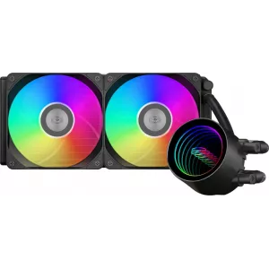  PcCooler DA240 V2 ARGB SocAM5AM4120017001851 4pin 365dB Al Ret DA240 V2 ARGB BK