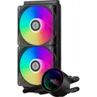 Система водяного охлаждения PcCooler DA240 V2 ARGB Soc-AM5/AM4/1200/1700/1851 черный 4-pin 36.5dB Al Ret (DA240 V2 ARGB BK)