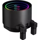 Система водяного охлаждения PcCooler DA240 V2 ARGB Soc-AM5/AM4/1200/1700/1851 черный 4-pin 36.5dB Al Ret (DA240 V2 ARGB BK)
