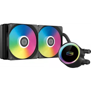  PcCooler DA240 Max ARGB SocAM5AM4120017001851 4pin 338dB Al Ret DA240 MAX ARGB BK