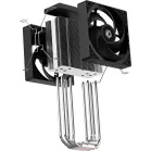 Устройство охлаждения(кулер) ID-Cooling SE-214-XT V2 Plus нет подсветки Soc-AM5/AM4/1200/1700/1851 серебристый/черный 4-pin 27.2dB Al+Cu 220W 680gr Ret