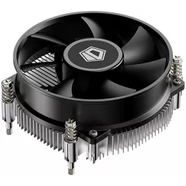 Устройство охлаждения(кулер) ID-Cooling DK-17A нет подсветки Soc-AM5/AM4 серебристый/черный 4-pin 25.8dB Al 65W 300gr Ret