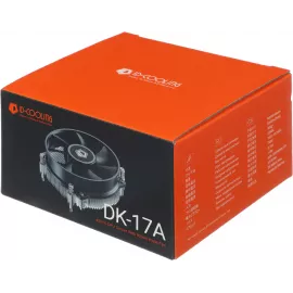 Устройство охлаждения(кулер) ID-Cooling DK-17A нет подсветки Soc-AM5/AM4 серебристый/черный 4-pin 25.8dB Al 65W 300gr Ret