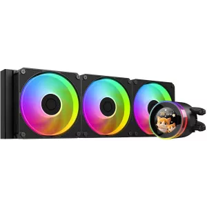  IDCooling SL360 V2 ARGB SocAM5AM4120017001851 4pin 31dB AlCu LCD 350W Ret