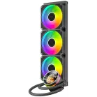 Система водяного охлаждения ID-Cooling SL360 V2 ARGB Soc-AM5/AM4/1200/1700/1851 черный 4-pin 31dB Al+Cu LCD 350W Ret