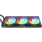 Система водяного охлаждения Thermaltake LB360-S ARGB Soc-AM5/AM4/1200/1700/1851 черный 4-pin 33.8dB Al LCD Ret (CL-W499-PL12SW-A)
