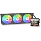 Система водяного охлаждения Thermaltake LB360 Ultra ARGB Soc-AM5/AM4/1200/1700/1851 черный 4-pin 33.8dB Al LCD Ret (CL-W507-PL12SW-A)