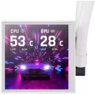 Система водяного охлаждения Thermaltake LB360 Ultra ARGB Soc-AM5/AM4/1200/1700/1851 белый 4-pin 33.8dB Al LCD Ret (CL-W508-PL12SW-A)