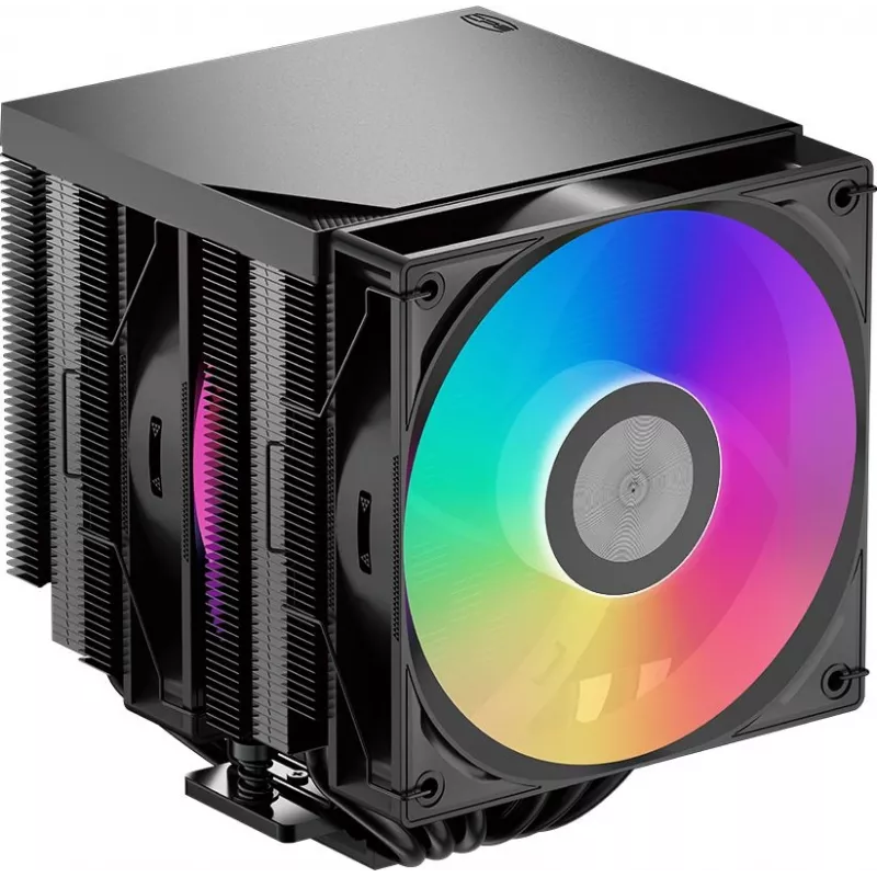 Устройство охлаждения(кулер) PcCooler RT620Pro TC ARGB Soc-AM5/AM4/1151/1200/2066/1700 черный 4-pin 34.9dB Al+Cu 265W Ret (RT620PROTC-BKAWYX-GL)