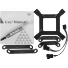 Устройство охлаждения(кулер) PcCooler RT620Pro TC ARGB Soc-AM5/AM4/1151/1200/2066/1700 черный 4-pin 34.9dB Al+Cu 265W Ret (RT620PROTC-BKAWYX-GL)