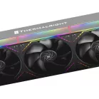 Система водяного охлаждения Thermalright Peerless Vision 360 ARGB Soc-AM5/AM4/1200/1700/1851 черный 4-pin 28.2dB Al LCD Ret (P-VISION-360-BL-ARGB)
