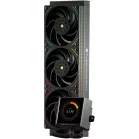 Система водяного охлаждения Thermalright Peerless Vision 360 UB ARGB Soc-AM5/AM4/1200/1700/1851 черный 4-pin 27dB Al LCD Ret (P-VISION-UB-360-BL-ARGB)