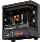 Система водяного охлаждения Thermalright Peerless Vision 360 UB ARGB Soc-AM5/AM4/1200/1700/1851 черный 4-pin 27dB Al LCD Ret (P-VISION-UB-360-BL-ARGB)