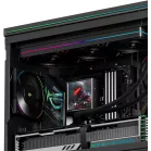 Система водяного охлаждения Thermalright Peerless Vision 360 UB ARGB Soc-AM5/AM4/1200/1700/1851 черный 4-pin 27dB Al LCD Ret (P-VISION-UB-360-BL-ARGB)