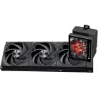 Система водяного охлаждения Thermalright Stream Vision 360 нет подсветки Soc-AM5/AM4/1200/1700/1851 черный 4-pin 31.4dB Al LCD Ret (S-VISION-360-BL)