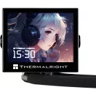 Система водяного охлаждения Thermalright Stream Vision 360 нет подсветки Soc-AM5/AM4/1200/1700/1851 черный 4-pin 31.4dB Al LCD Ret (S-VISION-360-BL)