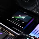 Система водяного охлаждения Thermalright Stream Vision 360 нет подсветки Soc-AM5/AM4/1200/1700/1851 черный 4-pin 31.4dB Al LCD Ret (S-VISION-360-BL)