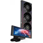 Система водяного охлаждения Thermalright Trofeo Vision 360 ARGB Soc-AM5/AM4/1200/1700/1851 черный 4-pin 27dB Al LCD Ret (T-VISION-360-BL-ARGB)