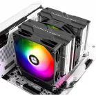 Устройство охлаждения(кулер) Thermalright Peerless Assassin 140 SE ARGB Soc-AM5/AM4/1200/1700/1851 черный 4-pin 29.5dB Al+Cu 1000gr Ret (PA140-SE-ARGB)