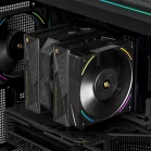 Устройство охлаждения(кулер) Thermalright Royal Pretor 130 Ultra ARGB Soc-AM5/AM4/1200/1700/1851 черный 4-pin 27dB Al+Cu Ret (RP130-ULTRA-BL)