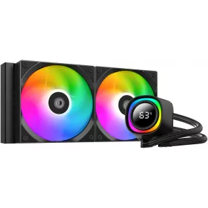  IDCooling FX240 TD ARGB SocAM5AM4120017001851 4pin 272dB Al LCD 300W Ret