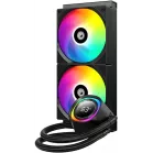 Система водяного охлаждения ID-Cooling FX240 TD ARGB Soc-AM5/AM4/1200/1700/1851 черный 4-pin 27.2dB Al LCD 300W Ret