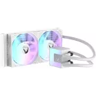 Система водяного охлаждения Formula Ice Jet Glow 240 ARGB Soc-AM5/AM4/1200/2066/1700/1851 белый 4-pin 1-27.2dB Al+Cu 310W Ret (ICE JET GLOW 240 WH)