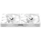 Система водяного охлаждения Formula Ice Jet Glow 240 ARGB Soc-AM5/AM4/1200/2066/1700/1851 белый 4-pin 1-27.2dB Al+Cu 310W Ret (ICE JET GLOW 240 WH)