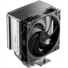 Устройство охлаждения(кулер) Deepcool AG600 нет подсветки Soc-AM5/AM4/1200/1700/1851 серебристый/черный 4-pin 29.22dB Al+Cu 260W 686gr Ret (R-AG600-BKNPMG2-G)