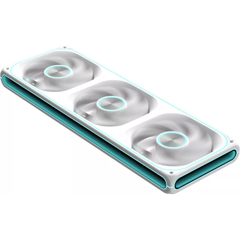 Вентилятор для корпуса Formula Air Fusion 3 LT Reverse ARGB 120х120x28 белый 4-pin 29.2дБ (упак.:3шт) (AIR FUSION 3 LT WH REVERSE) Ret